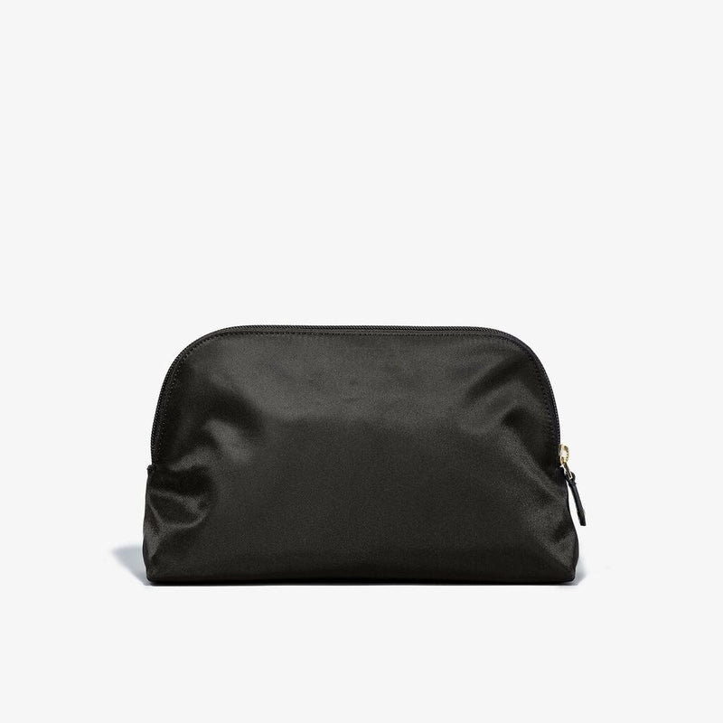 Hook & Albert Toiletry Bag | Black Fabric with Navy