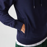 Lacoste Men's Sport Hooded Fleece Sweatshirt | Navy Blue
