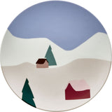 Degrenne Destination Montagne 6 Round Plates Set | 23 Cm