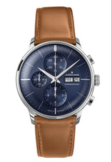 Junghans Meister Chronoscope Automatic 41MM Watch | Sapphire Crystal Glass