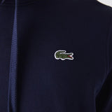 Lacoste Men's Sport Hooded Fleece Sweatshirt | Navy Blue