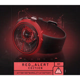 The Electricianz The Red Alert-Edition Men Watch | 46-47mm | Red and Black Dial