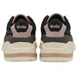 Gola Women's Eclipse Trident Snake Trainers Sneakers | Black/Sun/Pink