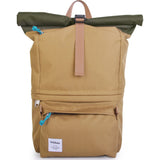 Hellolulu Polar Camera Rolltop Backpack | Khaki/Green HLL-30022-KGR