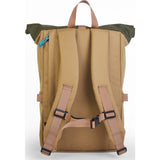 Hellolulu Polar Camera Rolltop Backpack | Khaki/Green HLL-30022-KGR