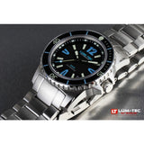Lum-Tec 300M-4 XL Watch | Steel Strap