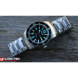 Lum-Tec 300M-4 Watch | Steel Strap