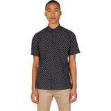 Zanerobe Bass Men's Short Sleeve Shirt | Black
