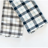 Zestt Kingsley Organic Cotton Throw | Fog