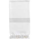 Zestt Hudson Organic Cotton Throw | Fog- 30272
