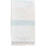 Zestt Hudson Organic Cotton Throw | Aqua- 30273