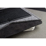 Kiko Leather Passport Holder | Black 302