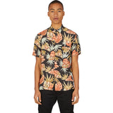 Zanerobe Forage Men's Short Sleeve Shirt | Wash Black