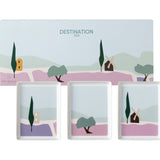 Degrenne DESTINATION SUD RECTANGULAR SHARED PLATE 40X16CM