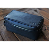 Kiko Leather Dopp Kit | Black 307