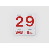 Danese Milano Perpetual Wall Calendar | 48x9cm