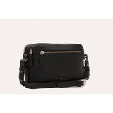 Kiko Leather Classic Crossbody Bag | Black