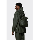 Rains Waterproof Bucket Backpack | Black