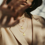 Awe Inspired Mini Aphrodite Necklace | Standard Saturn Chain