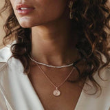 Awe Inspired Mini Aphrodite Necklace | Standard Saturn Chain