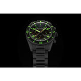 Spinnaker Fleuss Chrono SP-5085-22 Quartz Watch | Green Steel