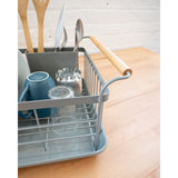 Yamazaki Tosca Dish Drainer Rack | Steel - Grey