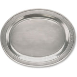 Match Pewter Oval Incised Tray