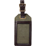 Filson Rugged Twill Leather Luggage Tag