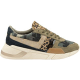 Gola Women's Eclipse Mode Trainers Sneakers | Camo/Leopard/Multi