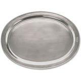 Match Pewter Oval Incised Tray