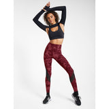 Koral Sap Color Fast High Rise Legging - Ruby