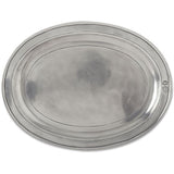 Match Pewter Oval Incised Tray