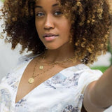 Awe Inspired Mini Artemis Necklace | Standard Saturn Chain