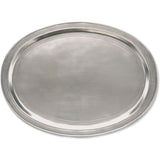 Match Pewter Oval Incised Tray