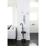 Umbra Hub Umbrella Stand | Black/Natural 320240-045