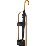 Umbra Hub Umbrella Stand | Black/Natural 320240-045