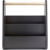 Umbra Gazette Magazine Rack | Black/Natural 322722-045
