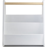 Umbra Gazette Magazine Rack | White/Natural 322722-668