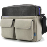 M.R.K.T. Frank Studio Briefcase | Black/Stone Grey 325501D