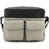 M.R.K.T. Frank Studio Briefcase | Black/Stone Grey 325501D