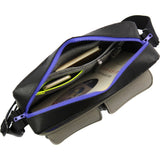 M.R.K.T. Frank Studio Briefcase | Black/Stone Grey 325501D