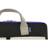 M.R.K.T. Frank Laptop Briefcase | Black/Stone Grey 325502D