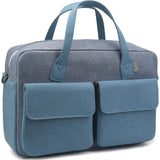 M.R.K.T. Frank Briefcase | Skyscraper Blue 325740E