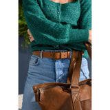 Moore & Giles Uniform Belt | Seven Hills Umber