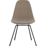 NyeKoncept Mid Century Classroom Side Chair | Light Sand/Gunmetal 331001CL3