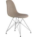 NyeKoncept Mid Century Eiffel Side Chair | Light Sand/Nickel 331001EM1