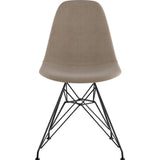 NyeKoncept Mid Century Eiffel Side Chair | Light Sand/Gunmetal 331001EM3