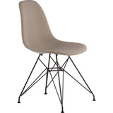 NyeKoncept Mid Century Eiffel Side Chair | Light Sand/Gunmetal 331001EM3