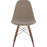 NyeKoncept Mid Century Dowel Side Chair | Light Sand/Brass 331001EW2