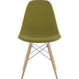 NyeKoncept Mid Century Dowel Side Chair | Avocado Green/Nickel 331002EW1